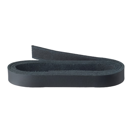 6 Pack: Black Leather Strap by ArtMinds™